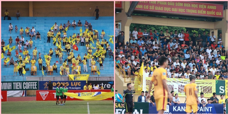 Thực tế số lượng khán giả đến sân xem các trậ V-League không phải lúc nào cũng đông