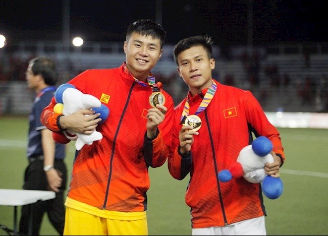 Lê Ngọc Bảo từng giành HCV Sea Games 2019 cùng U23 Việt Nam